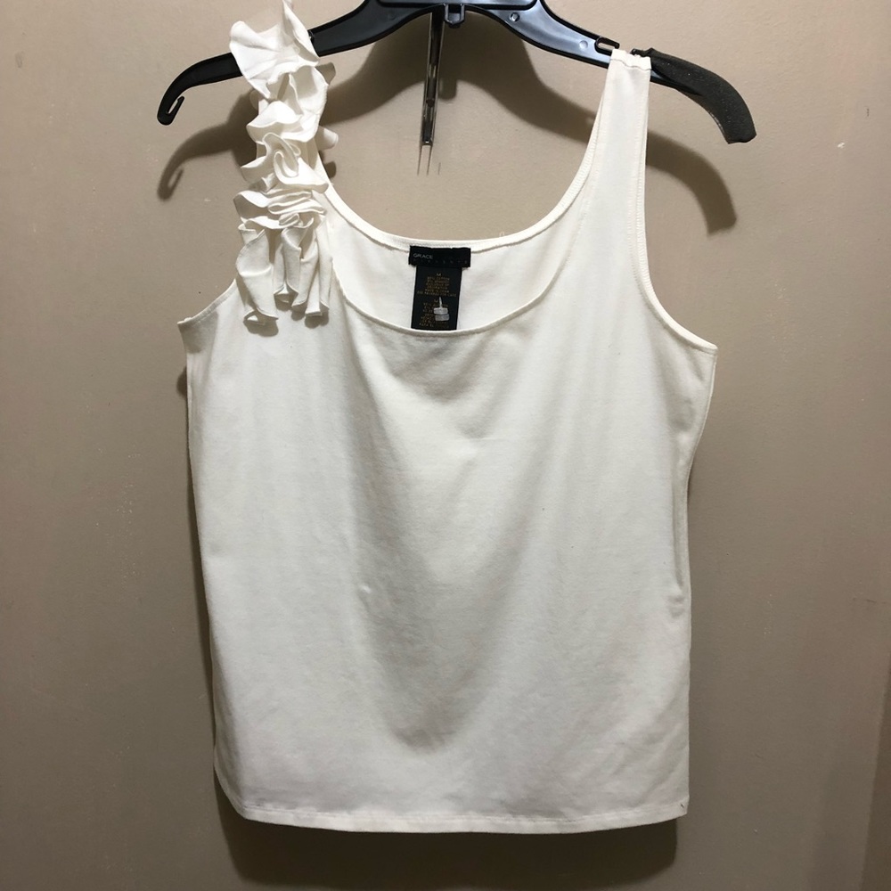 Grace Elements Top With Ruffles - image 2